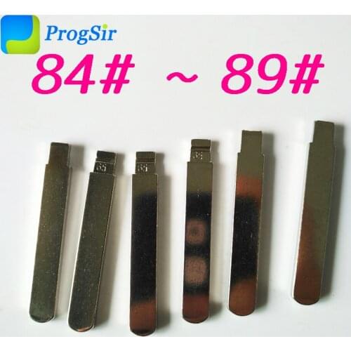 84# 85# 86# 87# 88# 89# Uncut Blank Blade for KD VVDI Remote Key 10pcs/kit
