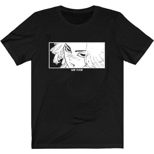 Anime Tokyo Revengers T-Shirt Mikey Manjiro Sano Clothes Tops Tees Camiseta Camiseta