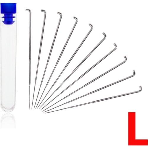 Needle Felting Tools 10Pcs Felting Needles for Wool Felting Kit Needle Felting Starter Kit Beginners Needle Felting Kit (No. L)