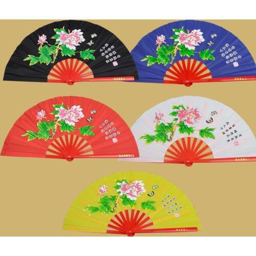Chinese Kung Fu Fan Taiji Wushu Fan Outdoor Fitness Wushu Supplies