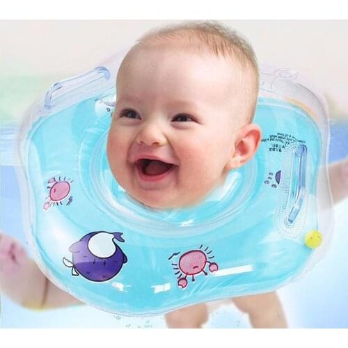 Summer Swim Baby Accessories baby float Neck Ring Tube Safety Infant Float Circle for Bathing Inflatable Water pool accessory