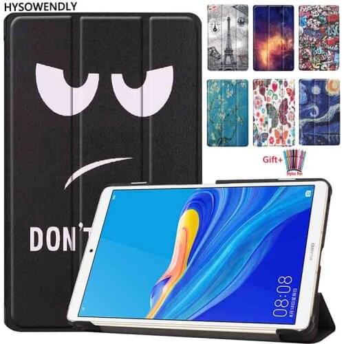 Magnetic Fold Tablet Case For Huawei Mediapad M6 8.4 2019 Ultra Thin Silicone PU Leather Protective Cover for Huawei M6 8.4 2019