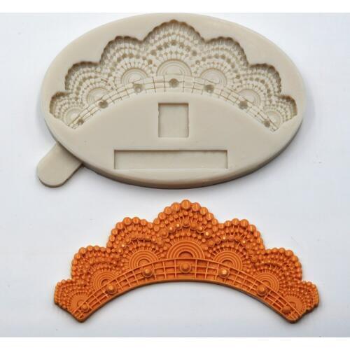 Newest Crown Shape Silicone Chocolate, Jelly, Candy Mold Fondant Cake Decoration Mold DIY Baking Tools