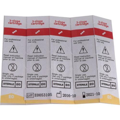 Cartridge Needle for Tattoo Professional Disposable Sterilized Tattoo Permanent Makeup Pen 3 Slope Needles for Eyebrow lip