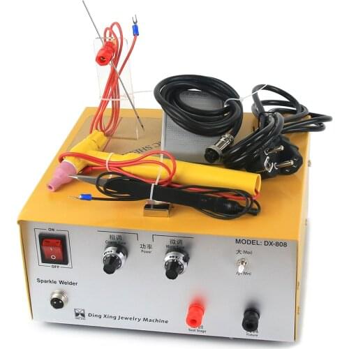 DX-80A Pulse Spot Welding Handheld Laser Spot Welder-spot Welding Machine Gold Silver Jewelry Processing Tools 110V 220V 50/60Hz