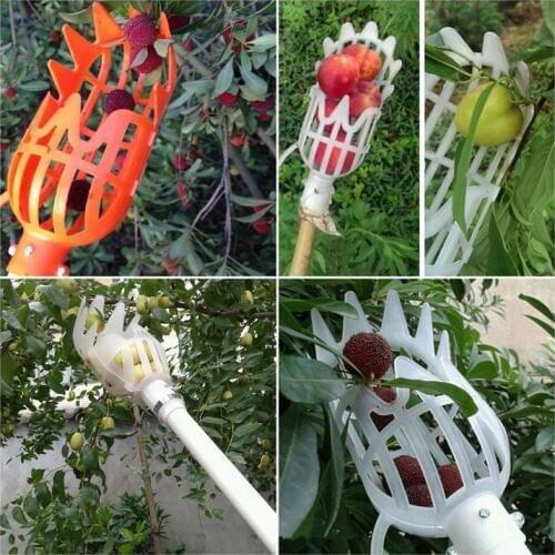 Garden Greenhouses Tool Fruit Picker Catcher Fruit Picking Tool Gardening Farm Garden Hardware Picking Device 20 x 10.5cm TSLM2