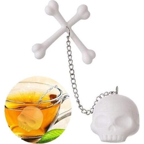 Silicone Tea Infuser Creative Non-Toxic Funny Herbal Tea Bag Reusable Coffee Filter Diffuser Straine Tea Accessories Kitchen