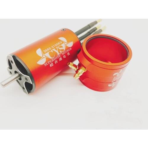 CYS customed 3660-2100KV and 3500KV Brushless Motor with 5mm Shaft for RC boat