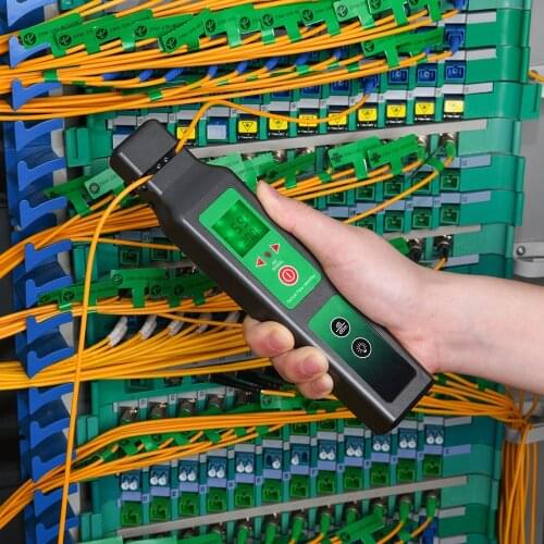 SM&MM Scope 750nm~1700nm Handheld fiber cable FTTH Testing TooL Fiber Optical Identifier KFI-40 FIBER SIGNAL RECONGNIZER