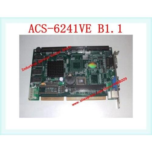 ACS-6241VE B1.1 Semi-long Industrial Control Cpu Card Industrial Motherboard