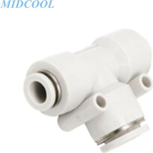 One-Touch Fitting PEW Series PEW6-4 PEW8-6 PEW10-8 PEW12-10 Tube-tube Type Different Diameter Tee