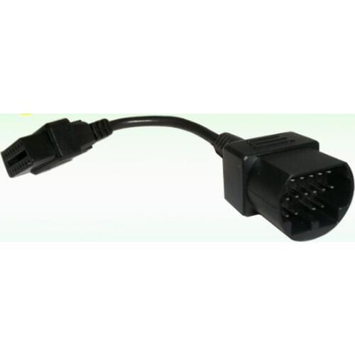 High Quality Car Diagnostic Cable For mazda 17pin OBD To OBD2 16Pin 16 pin Female to 17 pin male Connector