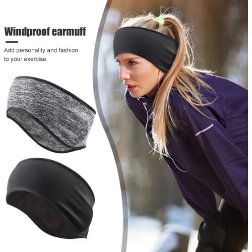 Winter Worm Ear Warmers Unisex Sport Cycling Headbands Earmuffs Men Women Bicycle Fitness Yoga Running Skiing Headwear Head Band