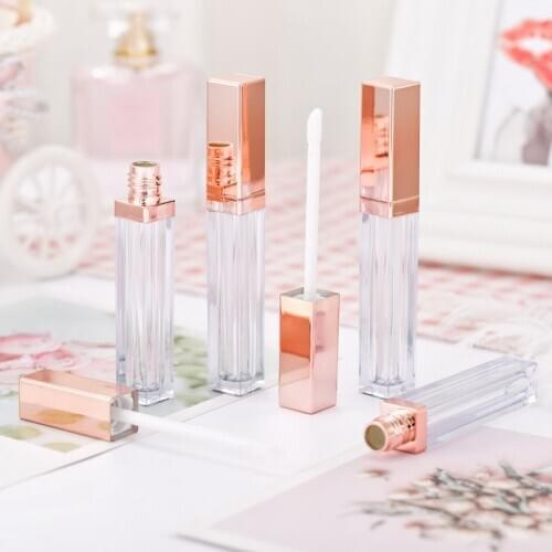 1pcs 5ml Empty Lip Gloss Tube Reusable Lip Gloss Containers Matte Lipgloss Balm Tube Makeup Bottle Container 11*1.5cm