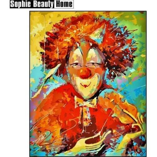 2018 Diamond Mosaic Handmade Color People Cross Stitch Crystal Square Painting Sets Unfinished Decorative Full Embroidery Kit