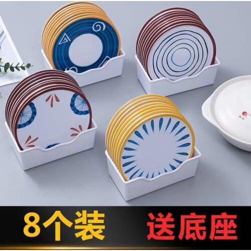 4 Pieces Of Japanese Heat Insulation Pad Dining Table Mat Anti-scald Household High Temperature Resistant Kitchen Dish Mat