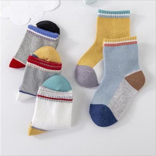 5Pairs Newborn Babys Socks Boys Girls Cartoon Toddler Socks Cotton Baby Socks infant meia infantil calcetines