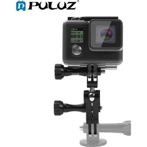 PULUZ For GoPro Accessories CNC Aluminum Ball Joint Set Mount Adapter Holder for GoPro HERO7/6/5/DJI OSMO Action Cameras/Xiaoyi