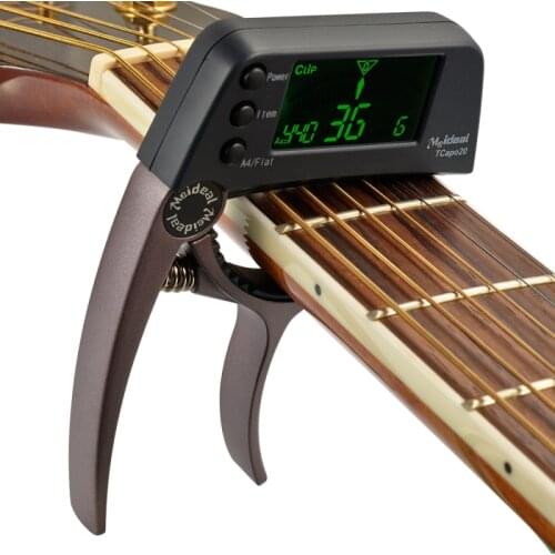 Guitar Tuner Guitar Capo Tuner With For Acoustic Folk Electric Guitar Bass Guitar Parts & Accessories