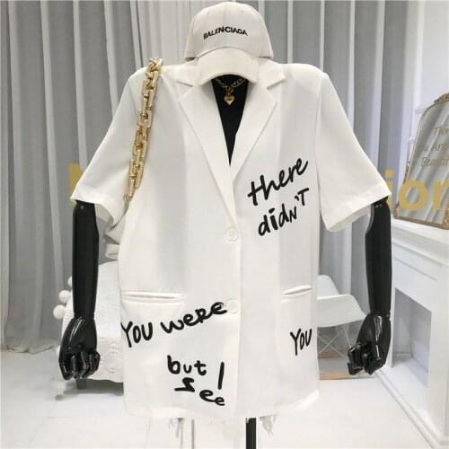 Женские пиджаки с коротким рукавом JBOLID China At AliExpress