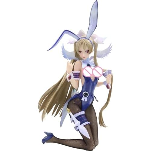 Kuramoto Erik Native Sexy Bunny girls Pure White Magical Girl RAITA 1/4 Scale Action Figures Toys Anime Model