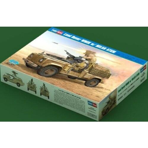 Hobbyboss model 82447 1/35 Land Rover WMIK w/MILAN ATGM Vehicle Model Kit