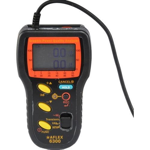 New Professional High Precison Graphic Power Quality Analyzer Digital Power Quality Analyzer AFLEX-6300 Measuring Instrument