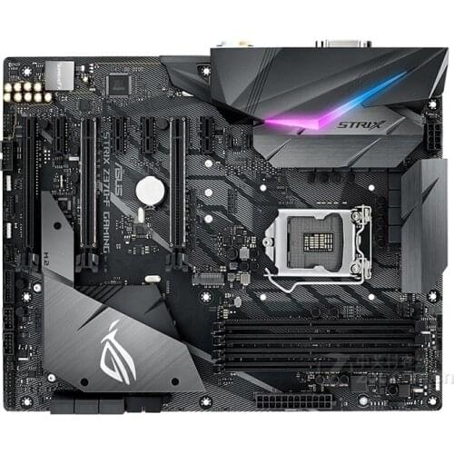 Original motherboard for ROG STRIX Z370-F GAMING DDR4 LGA 1151 64GB USB2.0 USB3.1 DVI HDMI Z370 Desktop motherboard