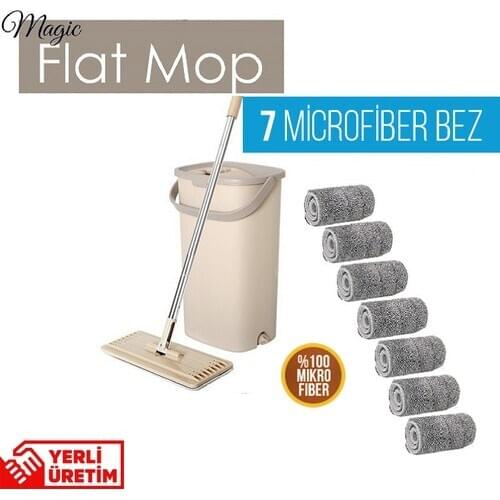 Scratch Anet Sillgech Tablet Mop Floor Tiling Cleaning Set Tap + 7 Vinly