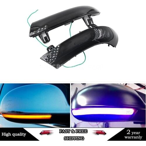 For VW GOLF 5 GTI V MK5 Jetta Passat B5.5 B6 Sharan Superb EOS Dynamic LED Turn Signal Light Side Wing Mirror Indicator