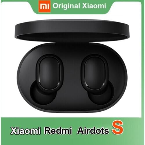Original Xiaomi Mi Redmi AirDots S TWS Bluetooth 5.0 Earphone Wireless Noise Reduction stereo earphone Earbuds MIC