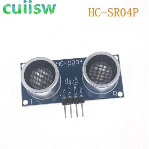 5PCS HC-SR04P HC-SR04 Ultrasonic Ranging Module Ranging Sensor Module 3-5.5V Wide Voltage Performance Is Stronger