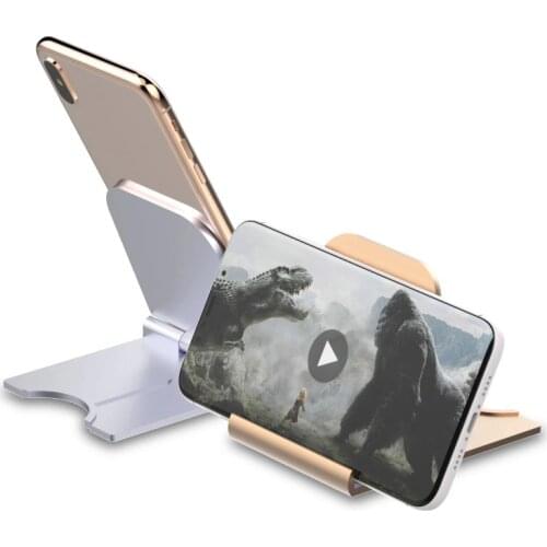 Universal Folding Cell Phone Table Stand Desk Stand Mobile Phone Holder Phone And Tablet Ring Holder For IPhone Samsung