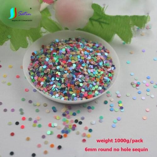 Weight 1000g/pack Nail Art Milk Cream Lacteous Sequin DIY Bag shoes Doll Coat Sew Decoration Mini Round NO Hole Sequins