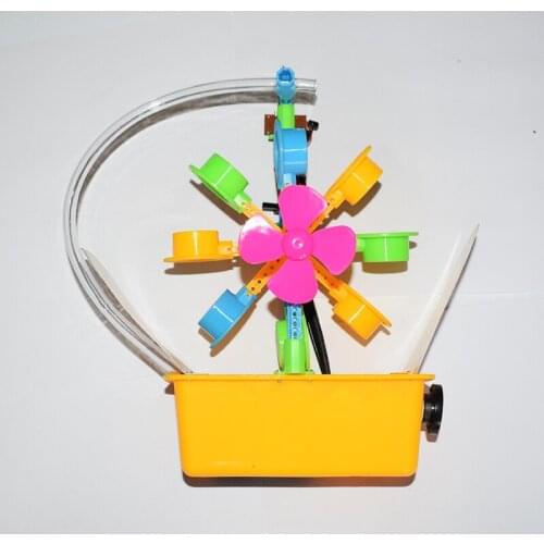 Yuanmbm Water turbine model/scientific physics experimental Educational baby toys/DIY technology production AN005