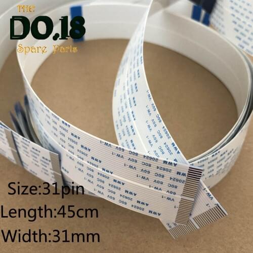 31pin dx5 head cable for X-Roland Allwin Human Galaxy A-starjet eco solvent printer FFC flat data cables with split 30pins
