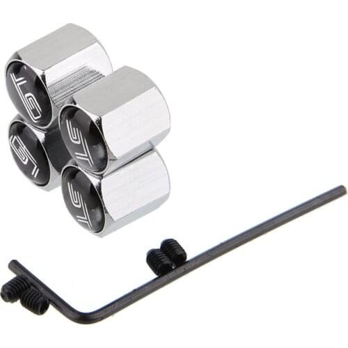 4pcs Car-styling Wheel Tire Valve Stems Caps Anti-Theft Airtight Cover for GT logo Mustang Bmw Mg Buick Excelle Mitsubishi