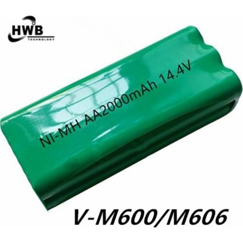 HWB 14.4v ni-mh rechargeable 14.4v AA 2000mah Nimh battery pack fo Papago S30C intelligent sweeping robot VONE T285D cleaner