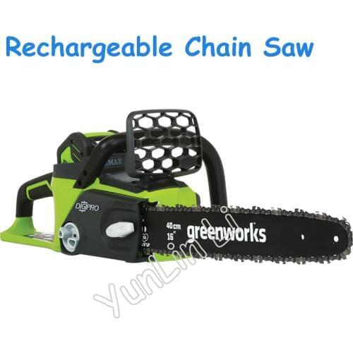 Rechargeable Chain Saw Brushless Battery And Charger Chain Saws 40V Lithium Household Electric Cutting Tool