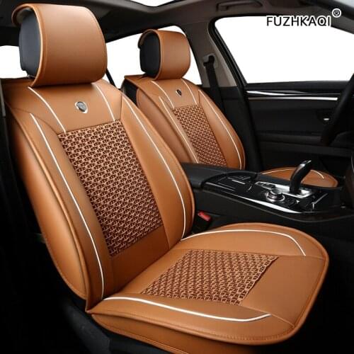 FUZHKAQI 1pcs car seat cover For nissan qashqai j10 almera n16 note x-trail t31 leaf patrol y61 juke leaf teana auto seats