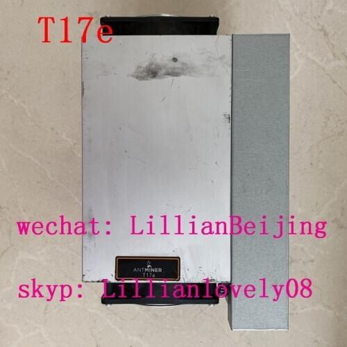 Used AntMiner T17e 50T Asic Miner Sha256 Bitcoin BCH BTC Mining machine bitmain T17e with PSU