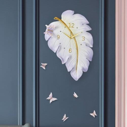 Nordic Large Wall Clock 3d Creative Clocks Wall Home Decor Living Room Modern Bedroom Silent Home Wall Decoration ZM226