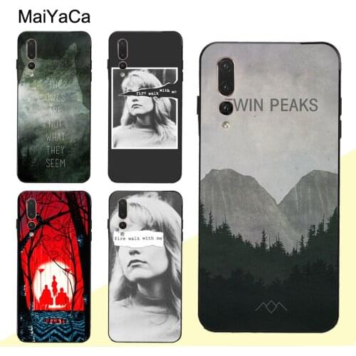 MaiYaCa fire walk with me twin peaks Case For Huawei P30 Pro P40 P10 P20 Lite Mate 20 30 10 Lite P Smart 2019 Z
