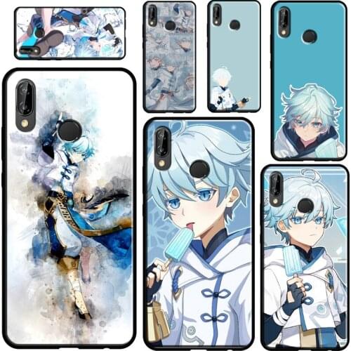 Chongyun Genshin Impact For Huawei P40 Lite P20 P30 Pro Mate 20 P Smart Z 2019 Nova 5T Case For Honor 8A 8X 9X 10i