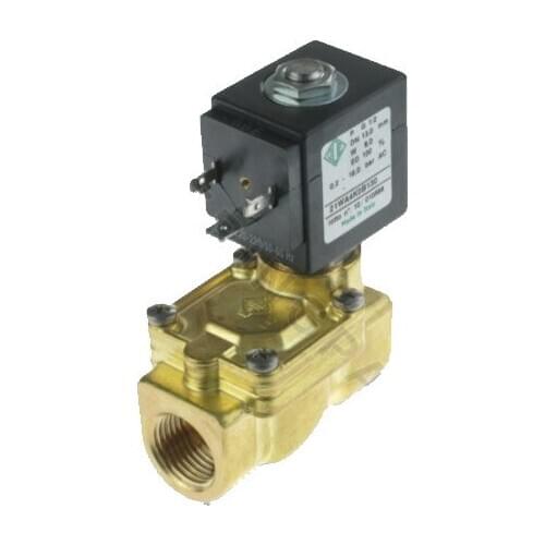 Electrolux 0C1148 Messing Magnetventil 2 Wege 1.3cm in/aus Umluftofen Forni