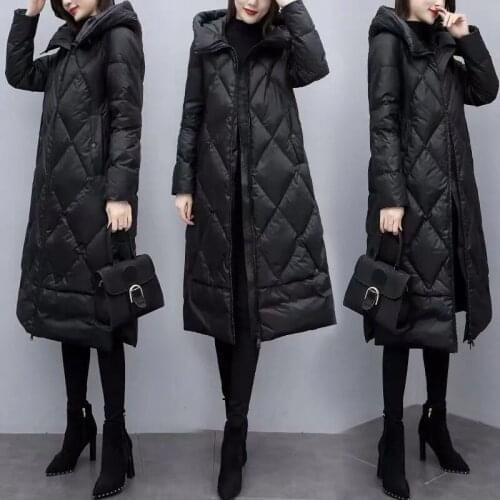 Huapang-Lsl Women's Black Down Jackets