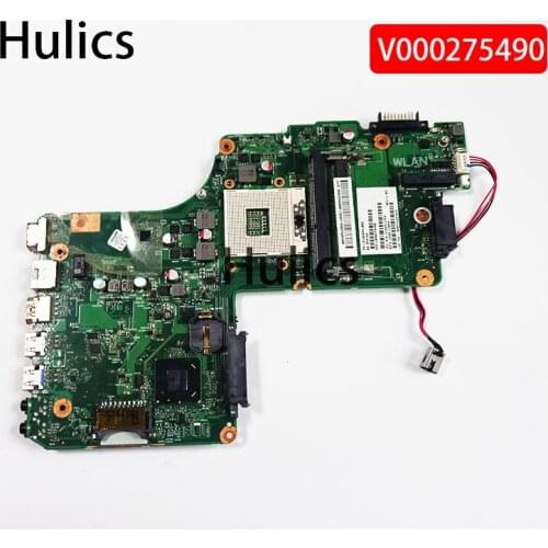 Hulics Original V000275490 mainboard For Toshiba Satellite L855 Laptop Motherboard DK10F-6050A2541801-MB-A02 HM76