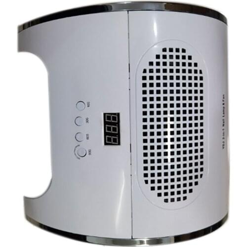 Manicure Lamp Manicure Vacuum Cleaner Two in One Quick Drying Manicure Machine Nail Dryer US Plug