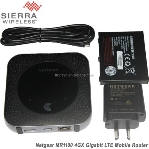 Netgear MR1100 1GB Cat16 4GX Gigabit 4G LTE Mobile Sim Card Router For LTE,WiFi And Ethernet Connection