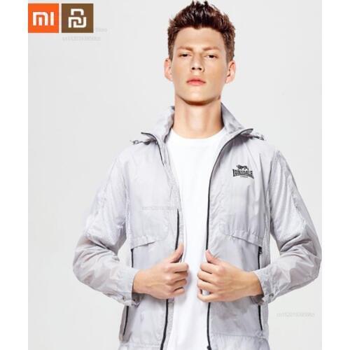 Xiaomi youpin thin skin windbreaker mesh stitching storage hooded thin mens sun protection clothing smart home